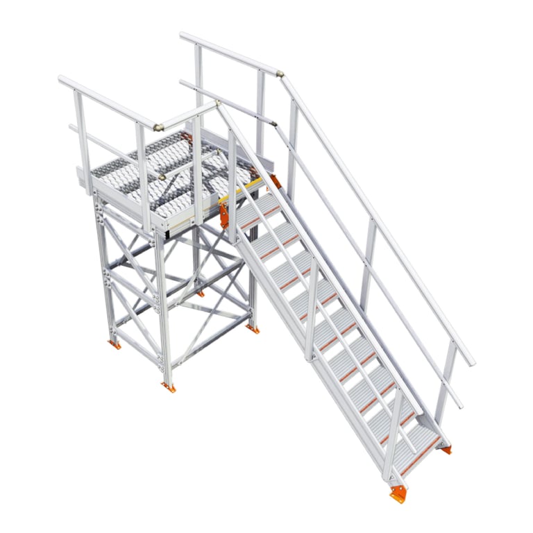 KS70-Kattsafe-modular-platform-wide.jpg Image of Stair Modular Kattsafe Platform Wide