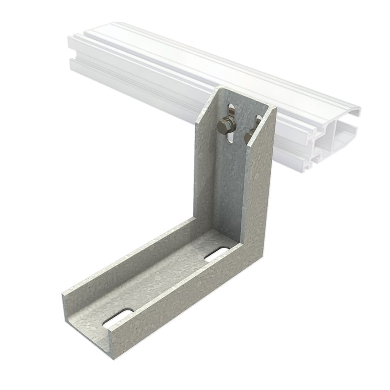 OH266.200-Kattsafe-rigid-rail-side-mount-bracket-200mm.jpg Image of Mount RigidRail Kattsafe Floor