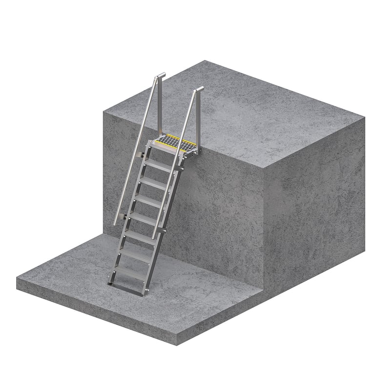 ST575M-Kattsafe-step-ladder-with-300mm-platform.jpg Image of Ladder Step Kattsafe WithPlatform