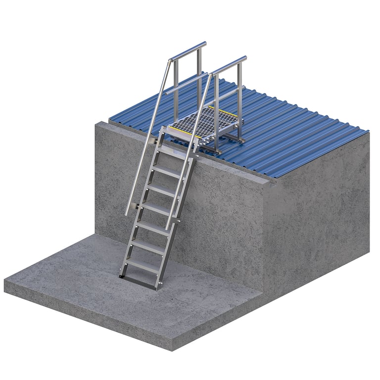 ST580M-Kattsafe-step-ladder-with-900mm-platform.jpg Image of Ladder Step Kattsafe WithPlatform