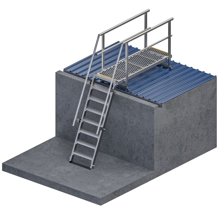 ST582M-Kattsafe-step-ladder-with-2000mm-platform.jpg Image of Ladder Step Kattsafe WithPlatform