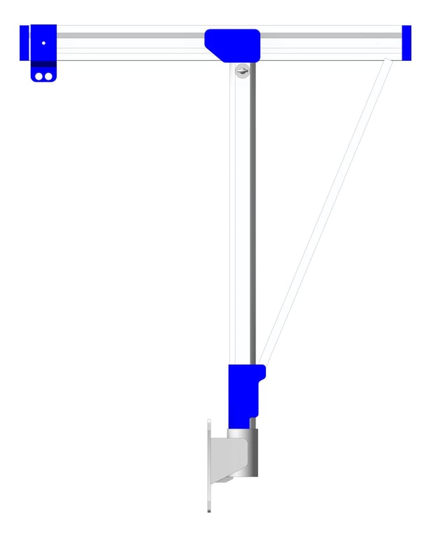 Front Image of FallProtection DavitBase Kattsafe WallMount
