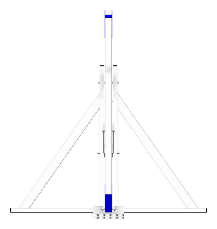 Front Image of FallProtection RopeAccessNeedle Kattsafe 1200AFrame