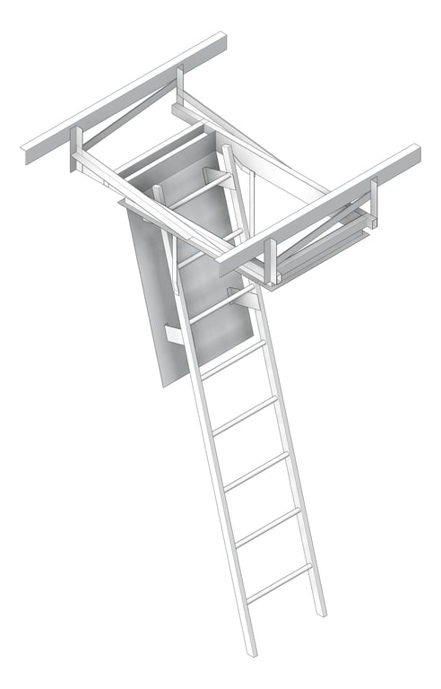 Navigate to Ladder FoldDown Kattsafe Commercial SuspensionKit