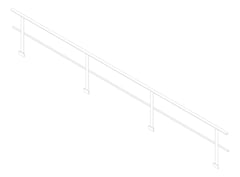 3D Documentation Image of Guardrail Kattsafe SideMount