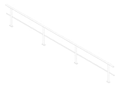 3D Documentation Image of Guardrail Kattsafe TopMount