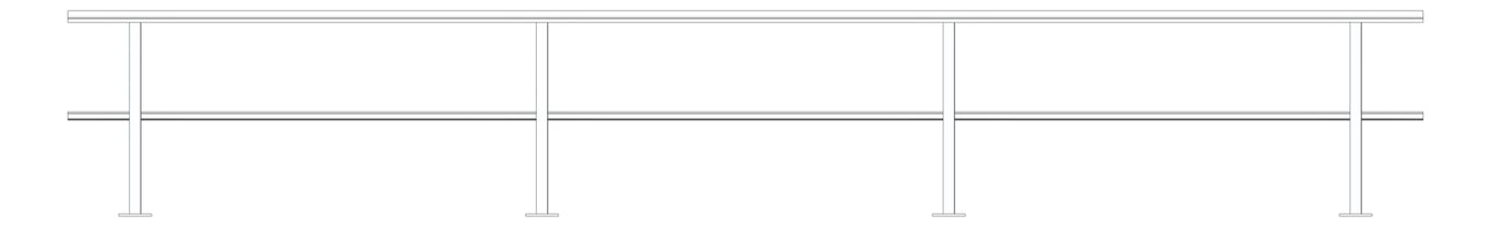 Front Image of Guardrail Kattsafe TopMount