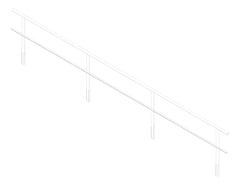 3D Documentation Image of Guardrail Kattsafe PlatformMount