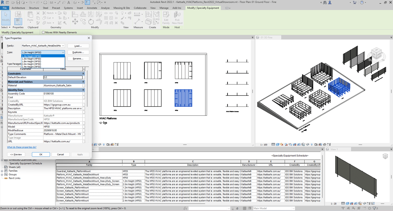 Image of Kattsafe HVACPlatforms VirtualShowroom