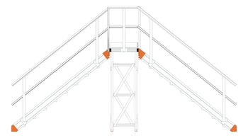 Front Image of Bridge Modular Kattsafe Left