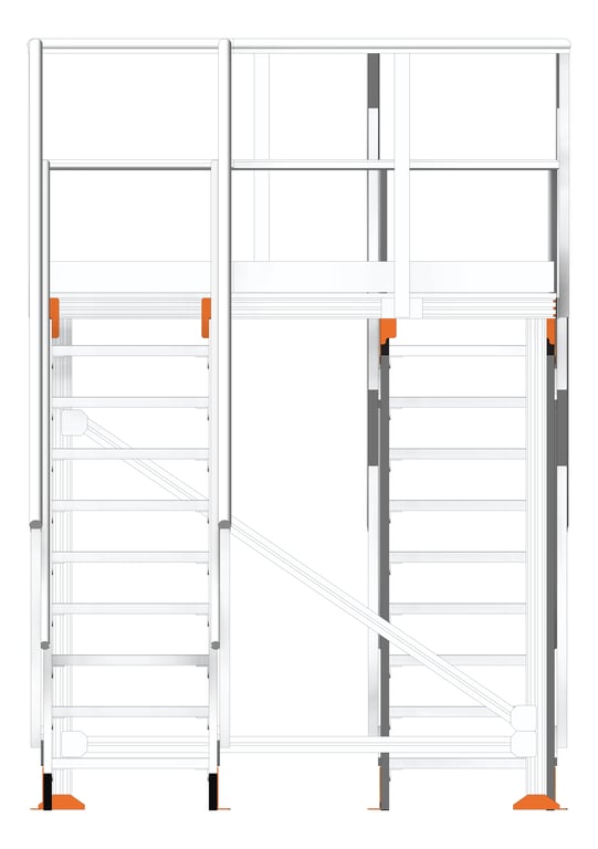 Left Image of Bridge Modular Kattsafe Left
