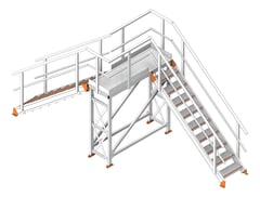 3D Shaded Image of Bridge Modular Kattsafe Right