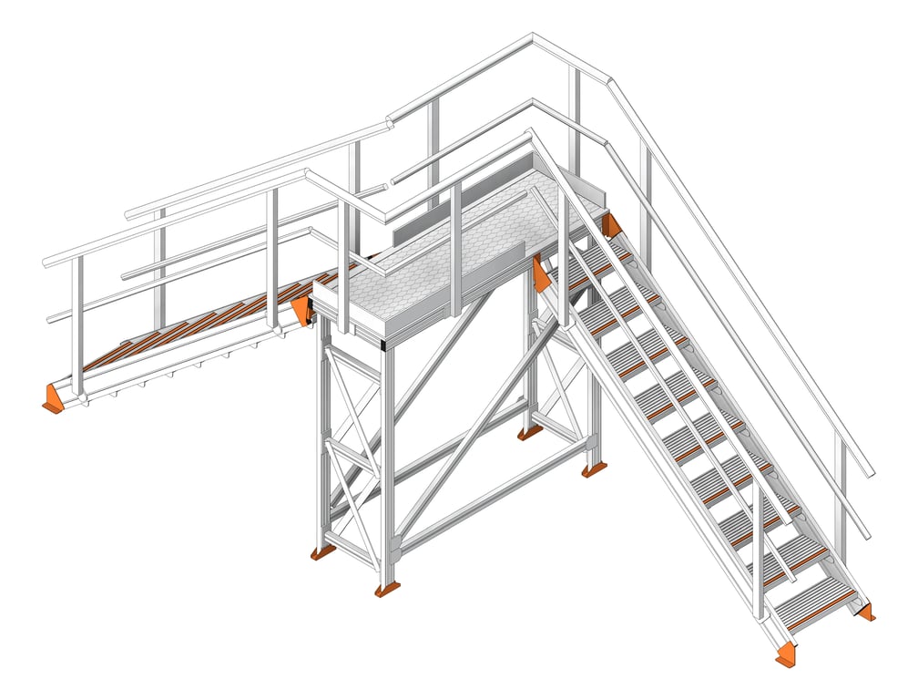 Image of Bridge Modular Kattsafe Right