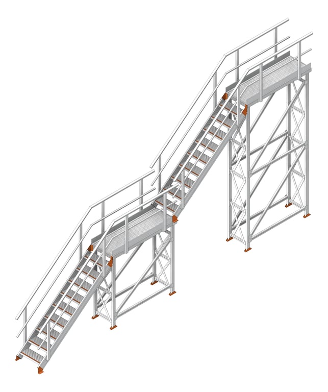 Navigate to Stair Modular Kattsafe 2Stages