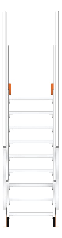 Front Image of Stair Modular Kattsafe