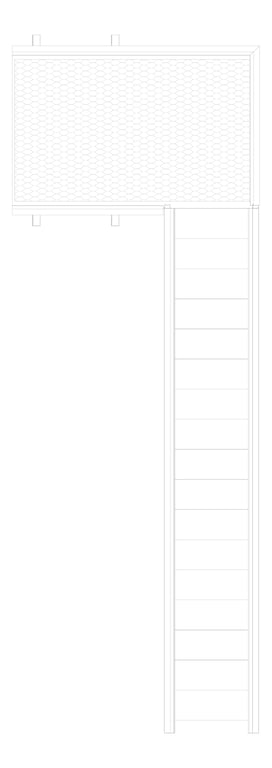 Plan Image of Stair Modular Kattsafe Platform NoSupport LeftExit