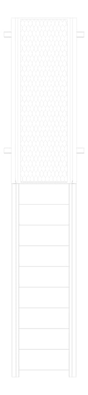 Plan Image of Stair Modular Kattsafe Platform NoSupport
