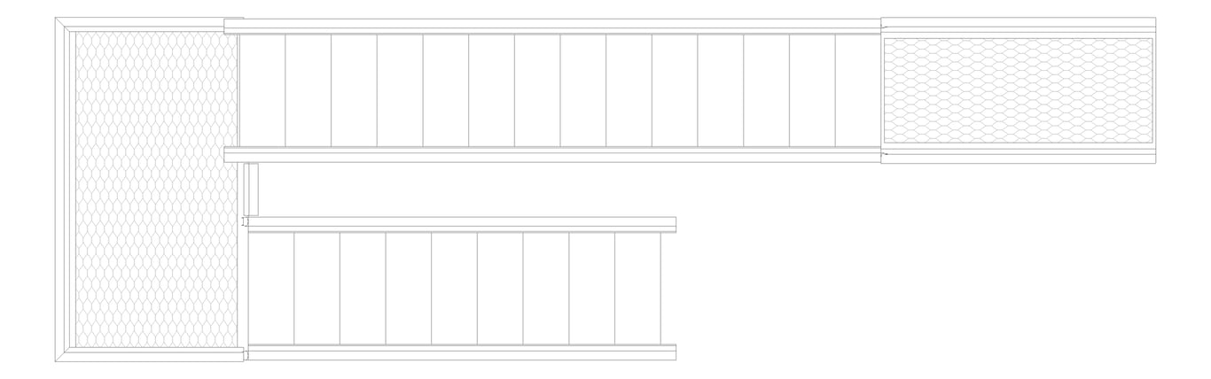 Plan Image of Stair Modular Kattsafe UShape 2Stages
