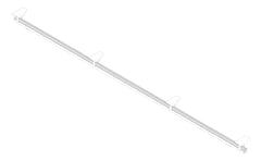 3D Documentation Image of FallProtection RigidRail Kattsafe ConcreteCeiling Compact