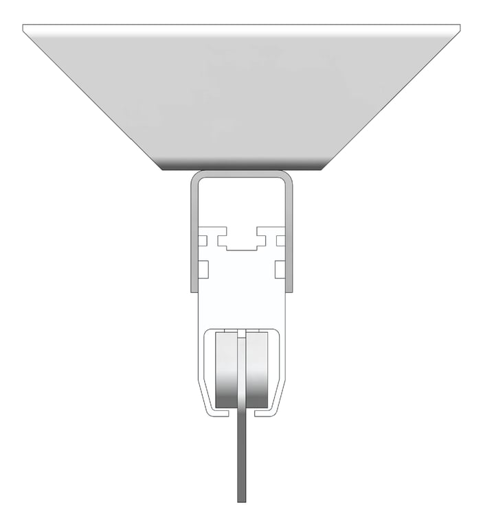 Left Image of FallProtection RigidRail Kattsafe ConcreteCeiling