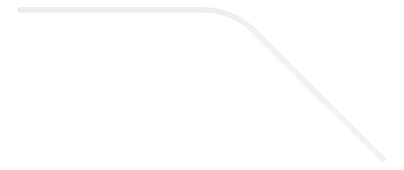 Plan Image of FallProtection RigidRail Kattsafe Curve VaryingAngle