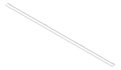 3D Documentation Image of FallProtection RigidRail Kattsafe FloorMount 100