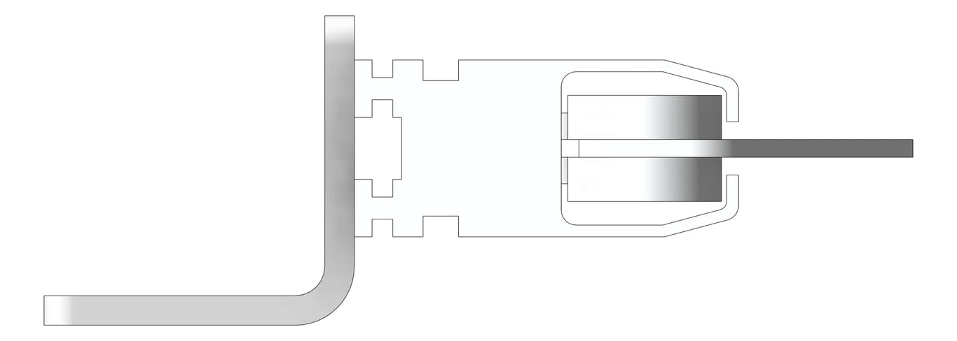 Left Image of FallProtection RigidRail Kattsafe FloorMount 100