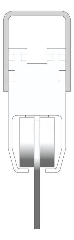 Left Image of FallProtection RigidRail Kattsafe FlushMount