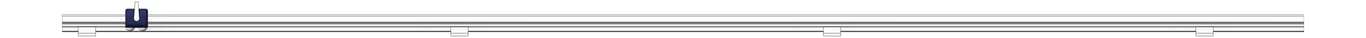 Front Image of FallProtection RigidRail Kattsafe Stealth ConcreteMount Double