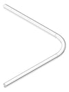 3D Shaded Image of FallProtection RigidRail Kattsafe Stealth Curve FloorOverheadMount