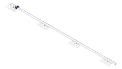 3D Shaded Image of FallProtection RigidRail Kattsafe Stealth MetalDeckMount