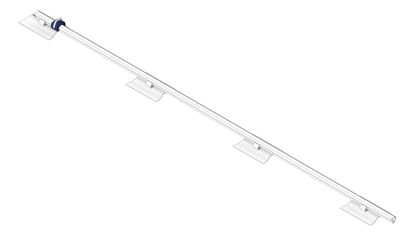 FallProtection RigidRail Kattsafe Stealth MetalDeckMount