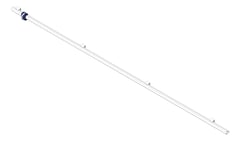 3D Shaded Image of FallProtection RigidRail Kattsafe Stealth SideMount Single