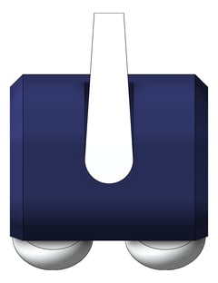 Left Image of FallProtection RigidRail Kattsafe Stealth Trolley Fixed