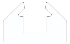 Front Image of Mount Kattsafe RigidRail Stealth Concrete Single