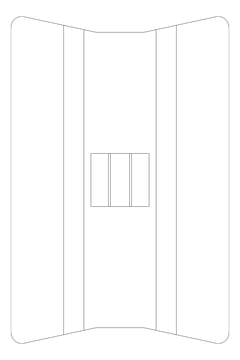 Plan Image of Mount Kattsafe RigidRail Stealth MetalDeck