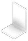 3D Documentation Image of Mount RigidRail Kattsafe Floor Adjustable