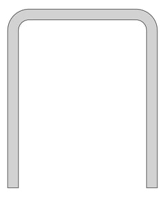 Front Image of Mount RigidRail Kattsafe Flush