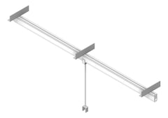 3D Shaded Image of Mount RigidRail Kattsafe Purlin Inline