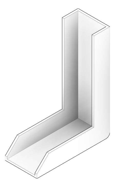 3D Documentation Image of Mount RigidRail Kattsafe Side