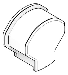 3D Documentation Image of Mount RigidRail Kattsafe Stealth EndStop