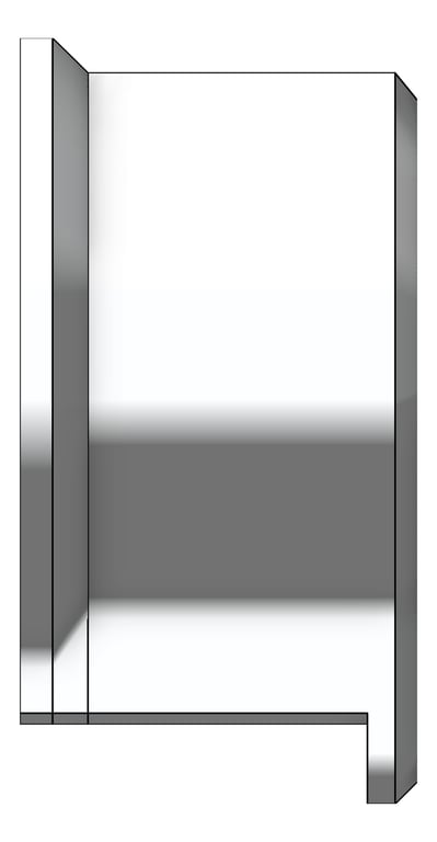 Front Image of Mount RigidRail Kattsafe Stealth EndStop