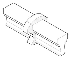 3D Documentation Image of Mount RigidRail Kattsafe Stealth SpliceJoin