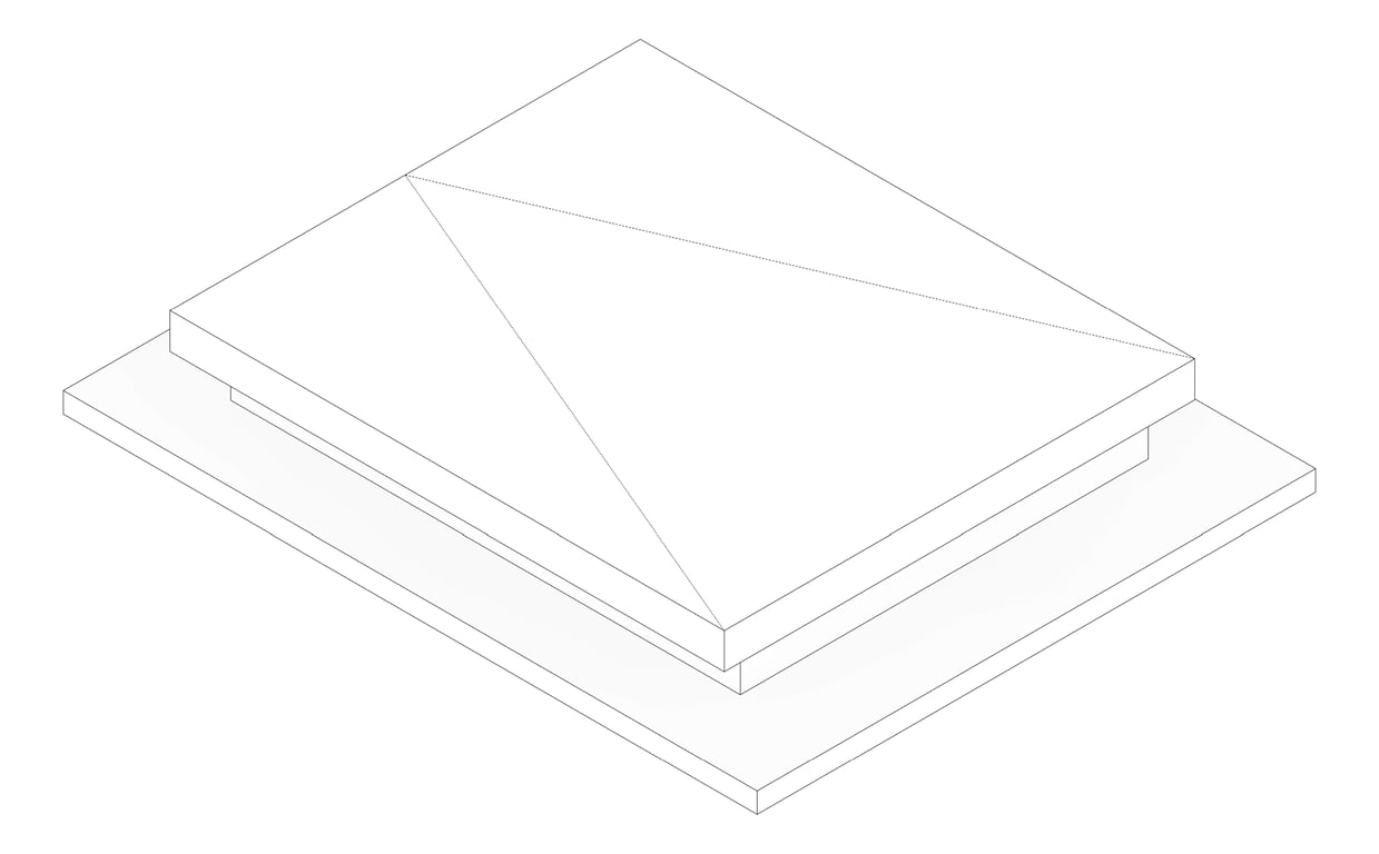 3D Documentation Image of RoofAccessHatch Kattsafe Hinged