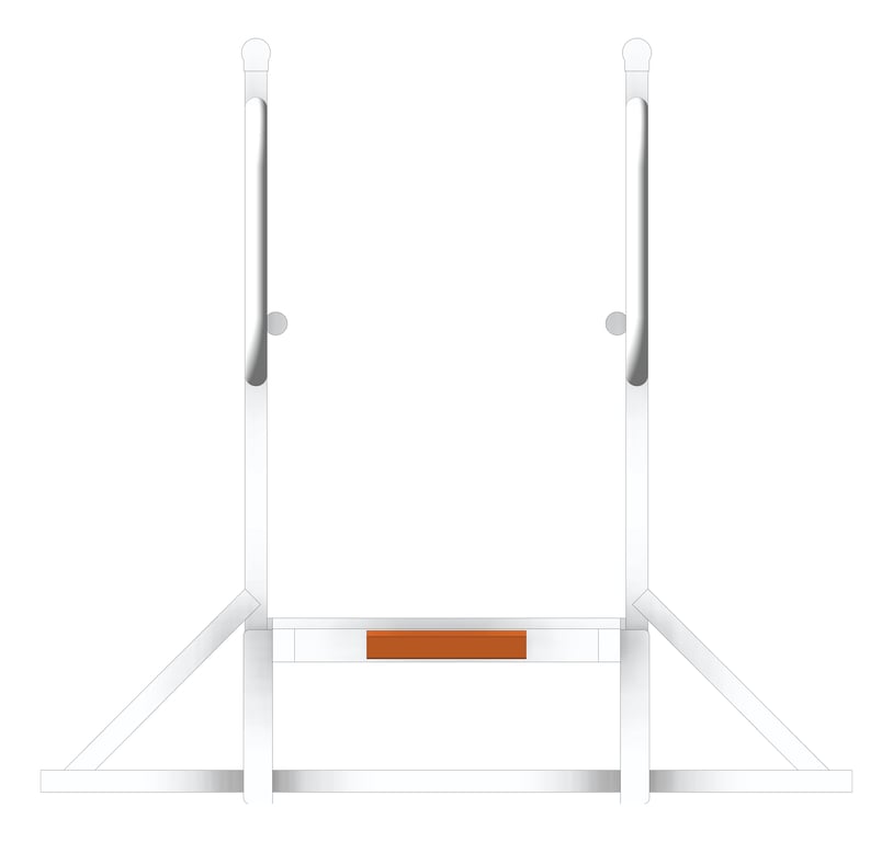 Front Image of Dock Ladder Kattsafe Gutter