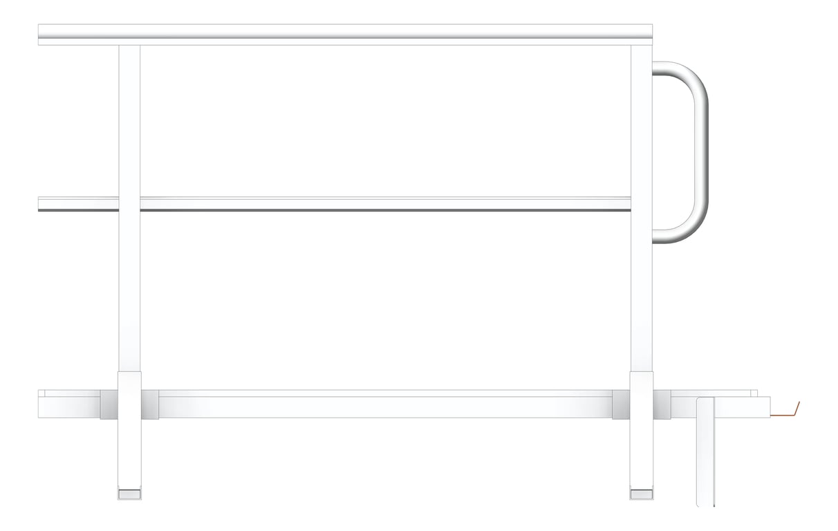 Left Image of Dock Ladder Kattsafe Gutter