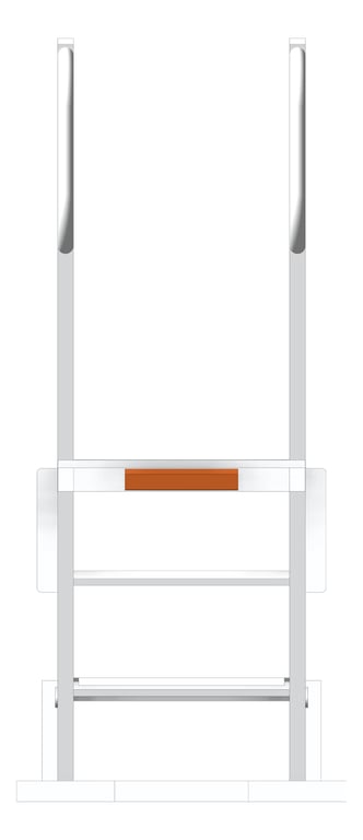 Front Image of Dock Ladder Kattsafe Parapet