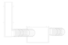 Plan Image of Ladder Rung Kattsafe Angled Caged AccessPlatform