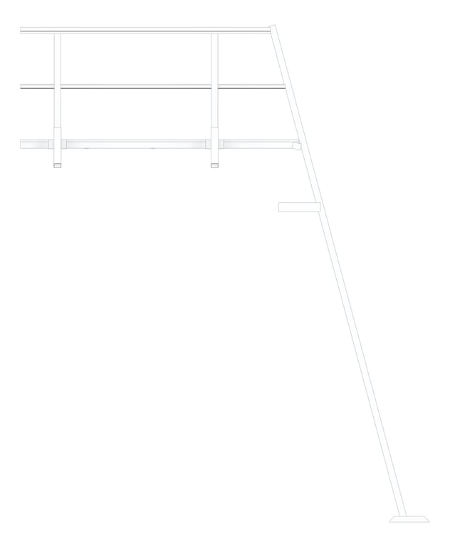 Left Image of Ladder Rung Kattsafe Angled Mini AccessKit