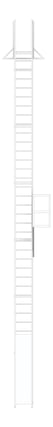 Front Image of Ladder Rung Kattsafe Vertical FallArrest